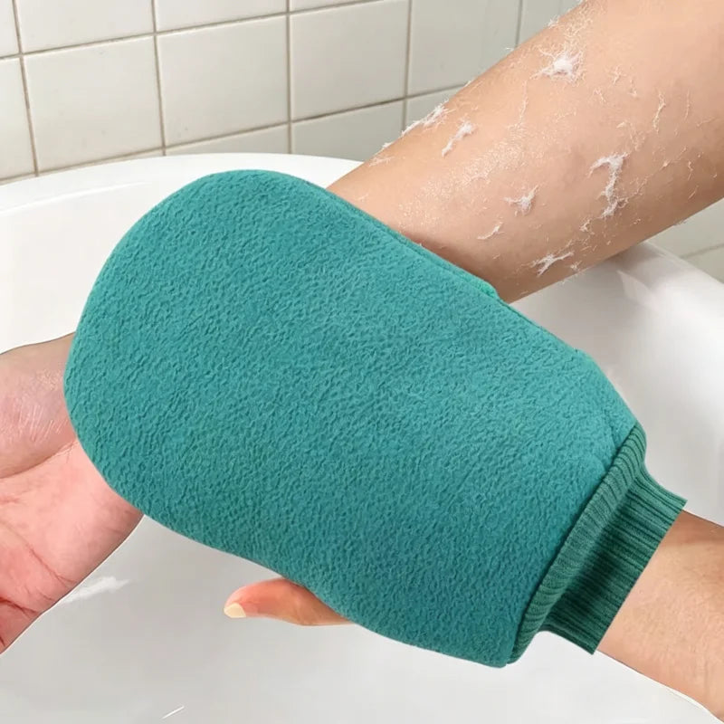 Exfoliating Body Scrub Mitt – Spa Bath & Shower Glove
