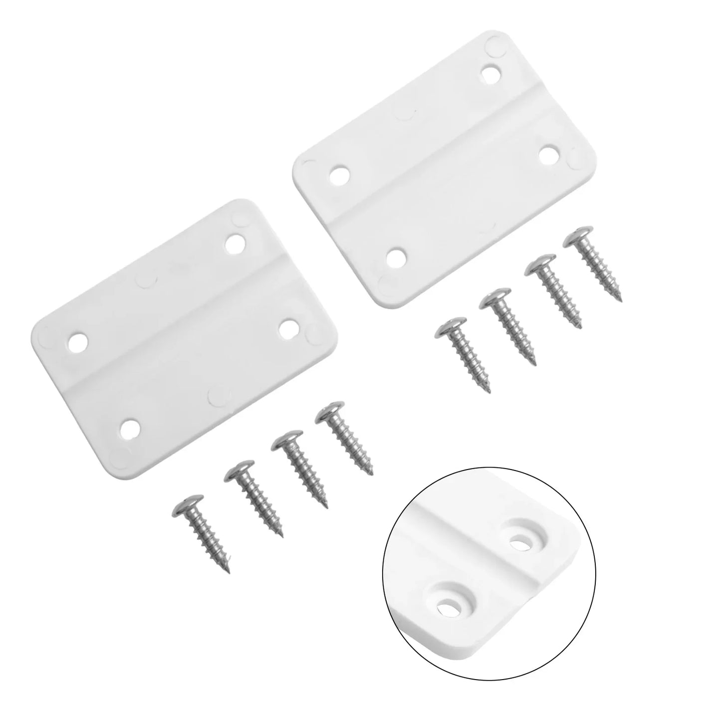 Plastic Replacement Hinges Kit for Igloo Coolers & Wood Boxes