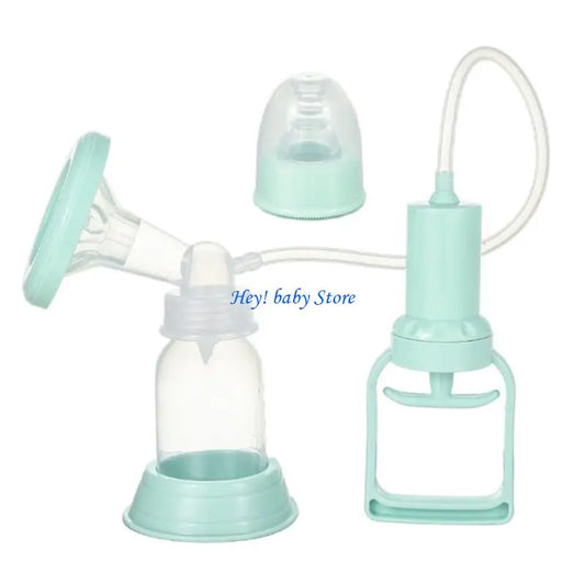 Manual Breast Pump with Bottle – BPA Free, Strong Suction