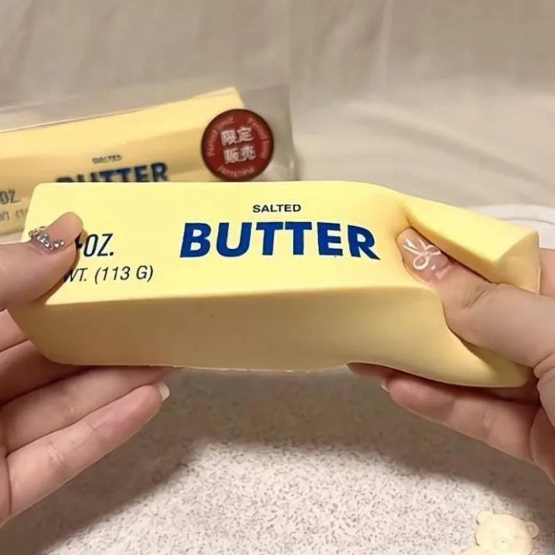 Butter Stick Squishy Toy – Slow Rebound Fidget Sensory Squeeze
