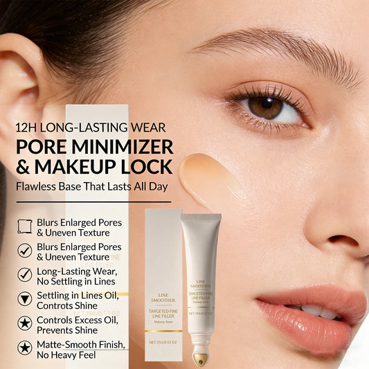 Line Smoother Hydrating Primer for Makeup Even Tone Lightweight & Non-sticky Invisible Pores Antioxidant Makeup Base Moisturizer Peaceful Pleasures Health and Wellness