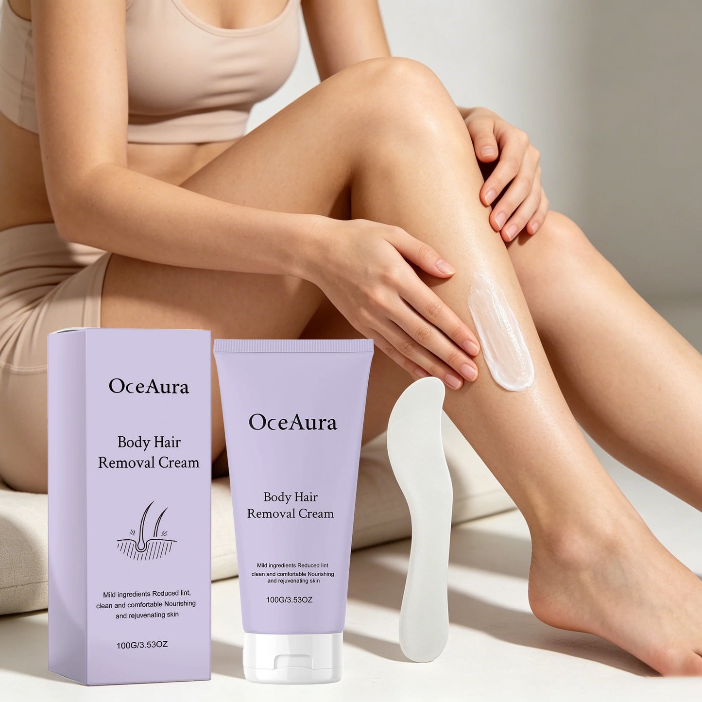100g Gentle Hair Removal Cream – Legs, Armpits & Arms
