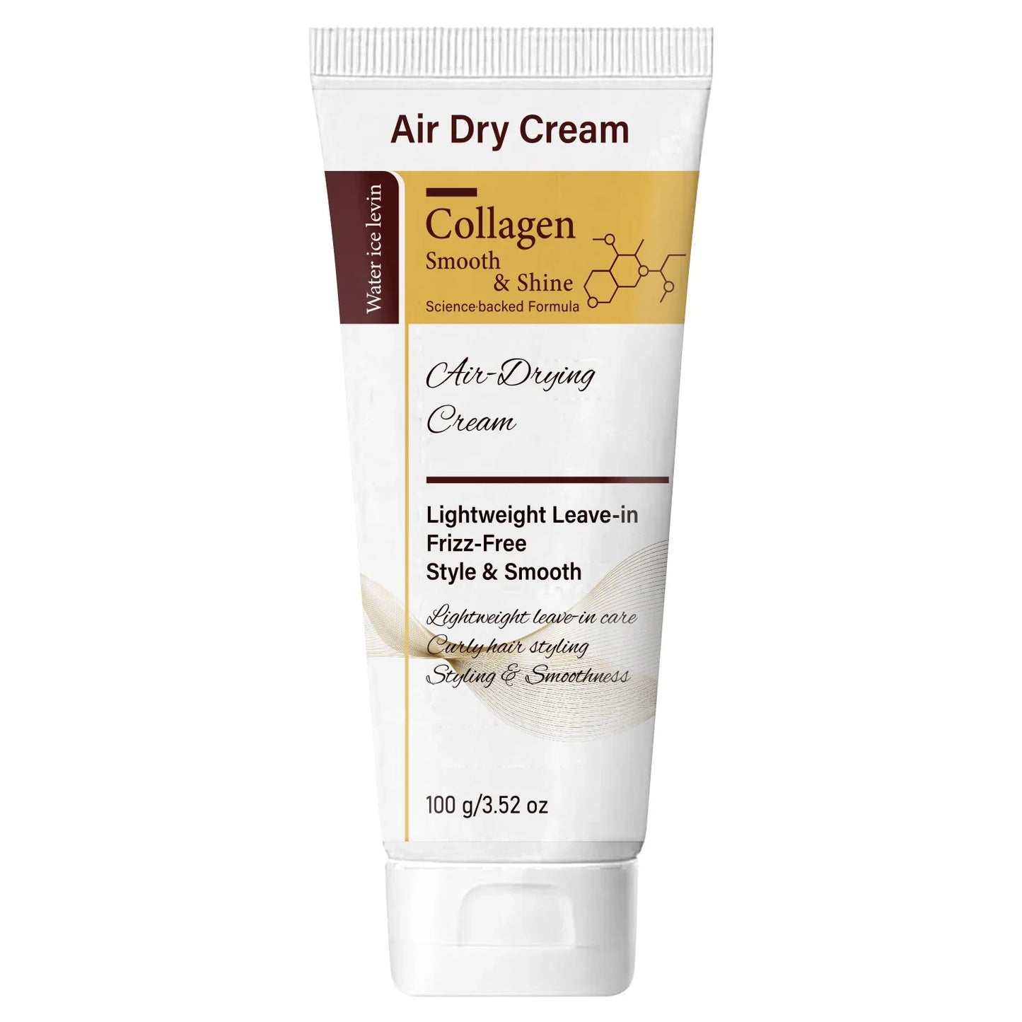Collagen Leave-In Hair Cream | Air Dry Frizz-Free & Shiny