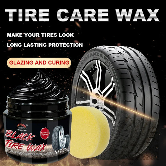 Car Tire Shine Wax – Gloss & Anti-Aging Protection Coating Tire Shine Wax Oasis Select 50 ML