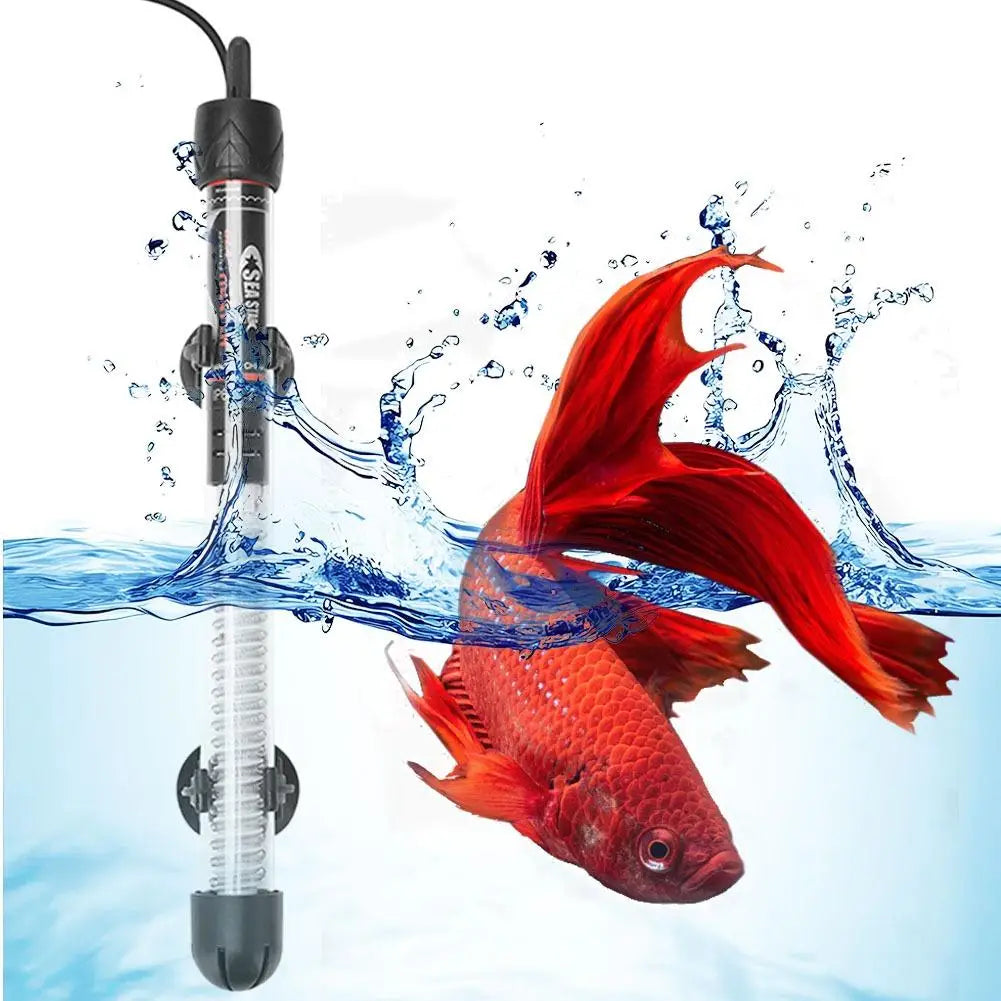 Compact Small Aquarium Heater, Auto Constant Temperature EU Plug Fish Tank Heating Rod Water Warmer for Aquarium Tank Peaceful Pleasures Health and Wellness