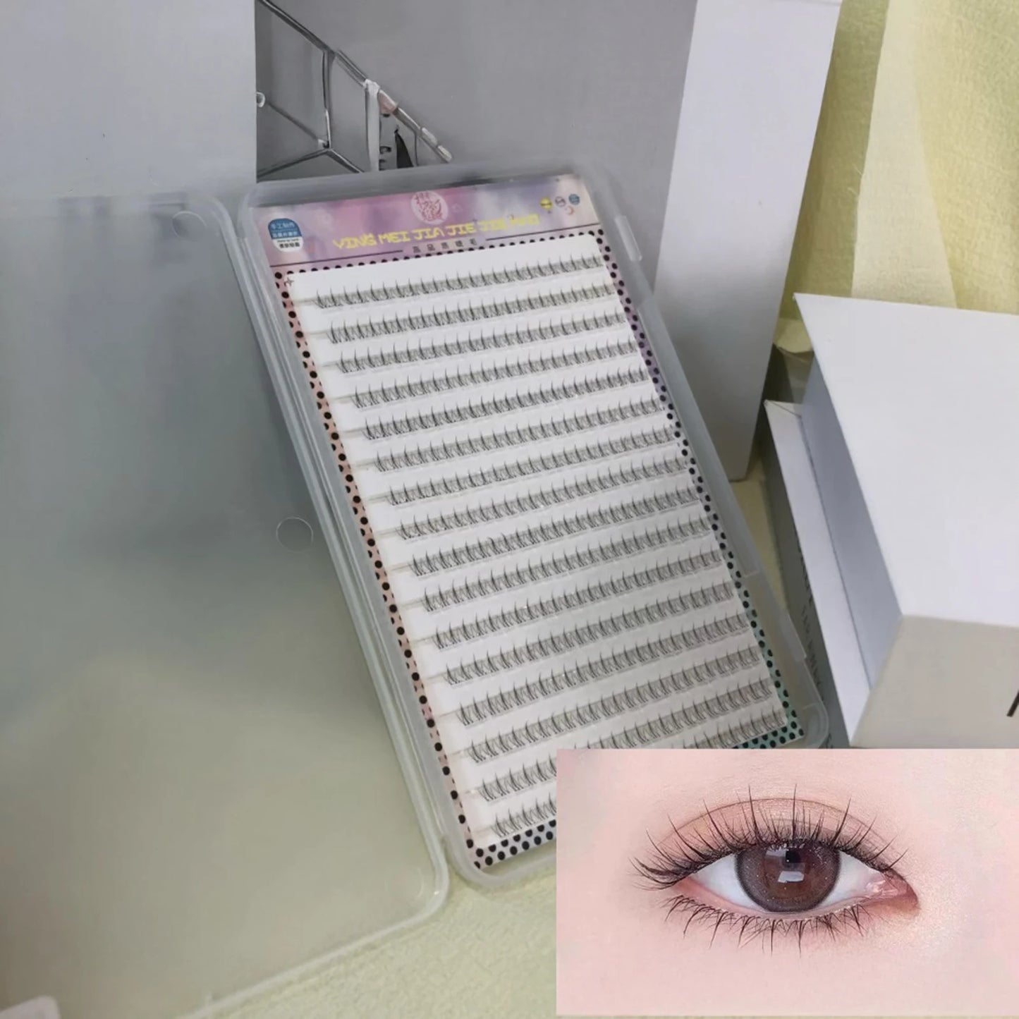 5mm C-Curl Lower Lash Segments | Natural False Eyelashes