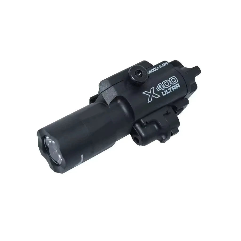 X400U 20mm Rail for Toy Airsoft Guns Hunting CS Matches & Wargames Nylon Two-in-one High-intensity Flashlight Laser Pointer Fit Peaceful Pleasures Health and Wellness