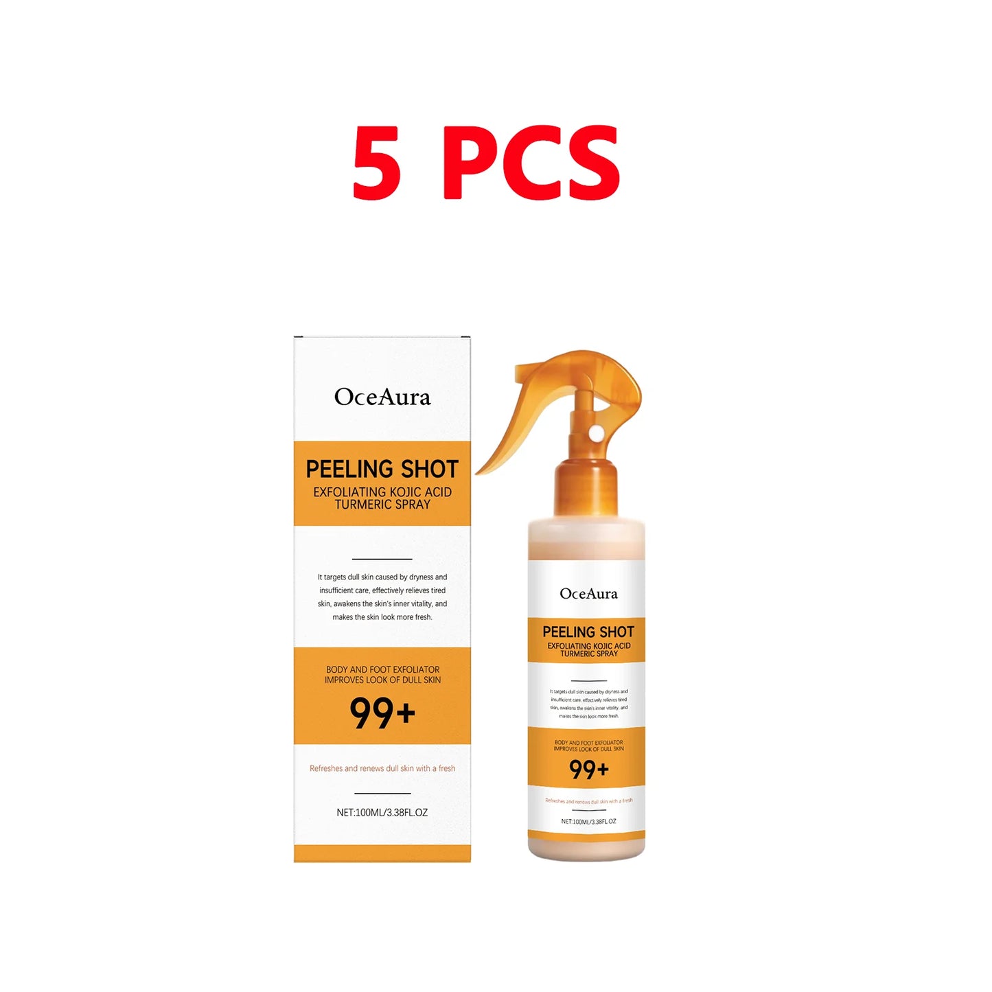 Kojic Acid & Turmeric Brightening Body Spray – Dark Spots