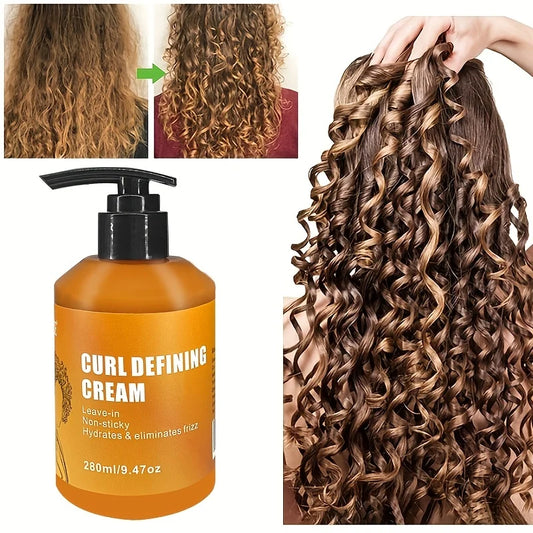 GZE Curl Defining Cream – Anti-Frizz Leave-In for All Curls Curl Defining Cream Peaceful Pleasures Health and Wellness Other