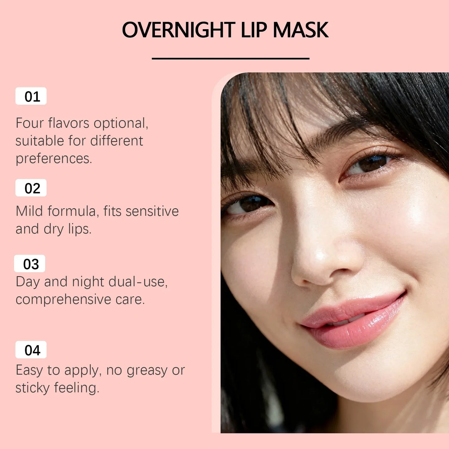 Berry Hydrating Sleep Lip Mask – Lightweight & Moisturizing