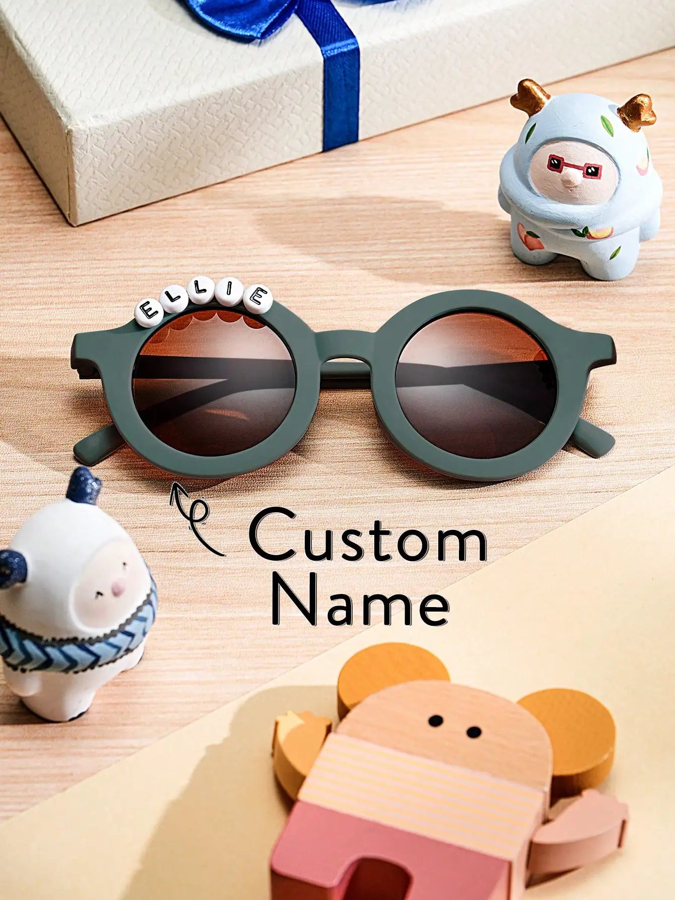 Custom Name Kids Party Glasses – Photo Prop & Birthday Favor
