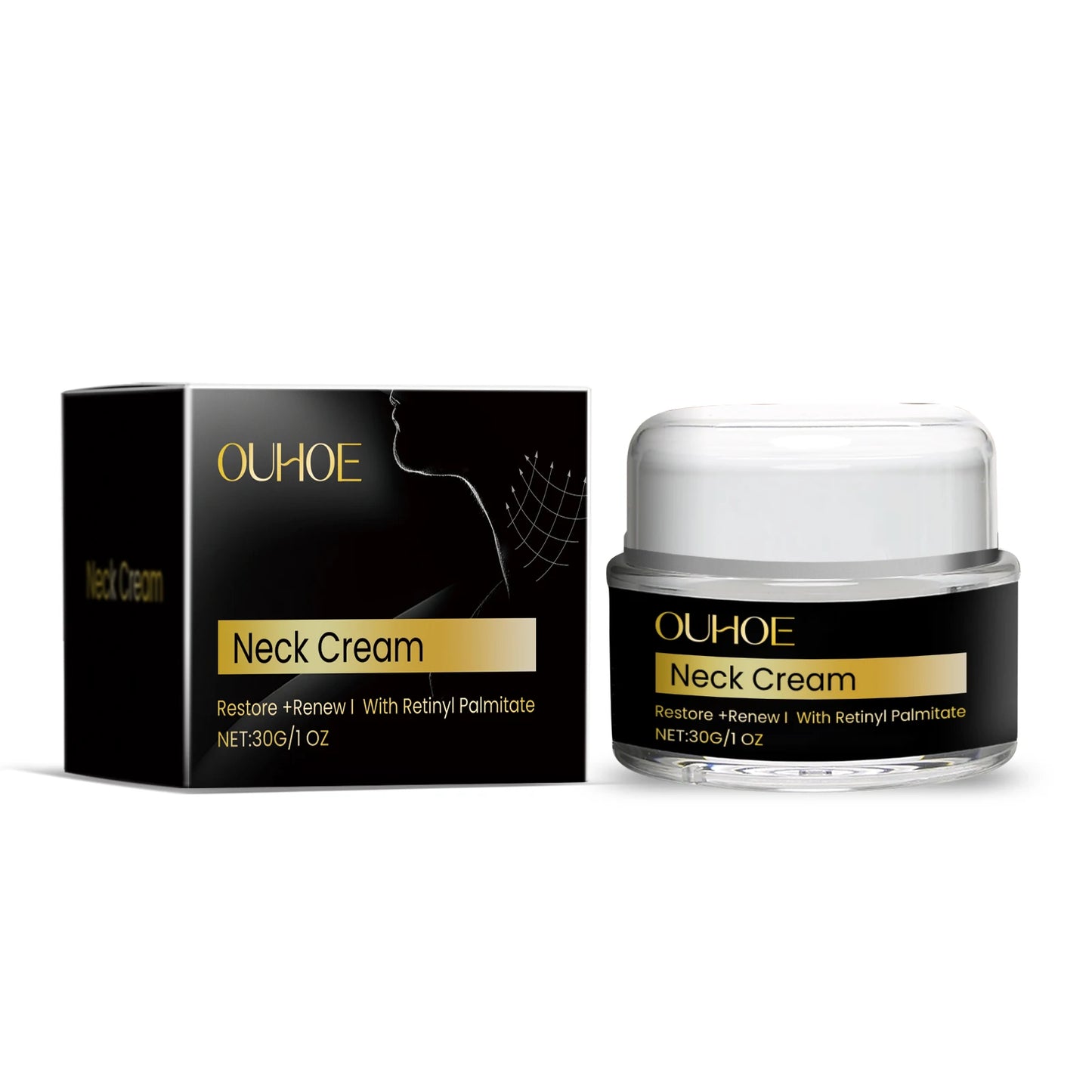 OUHOE Firming Neck Cream – Lift, Tighten & Reduce Fine Lines