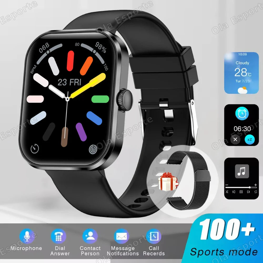 Ola Esporte Smart Watch – Bluetooth Calls, Health Monitor & GPS