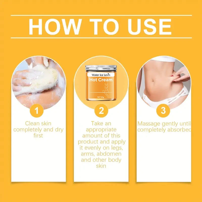 Body Firming Massage Cream – Warming Toning Formula | 50g
