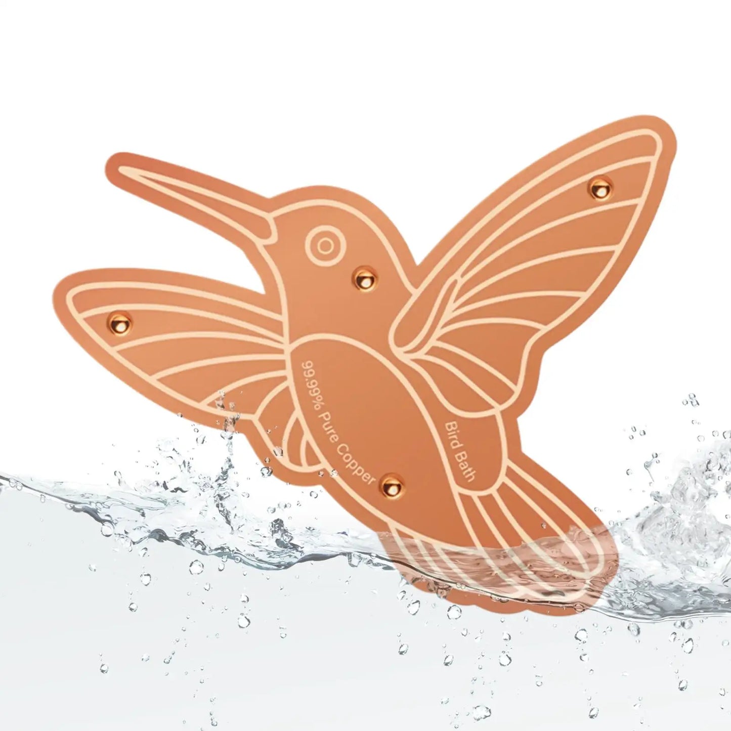 Copper Bird Bath Purification Disk | Triple Point Support