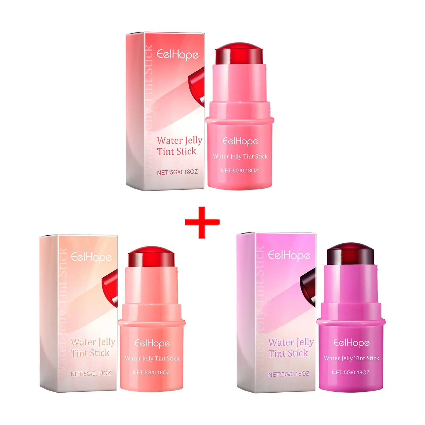 Eelhope 3-in-1 Milk Jelly Tint Blush & Lip Stick | Matte Finish