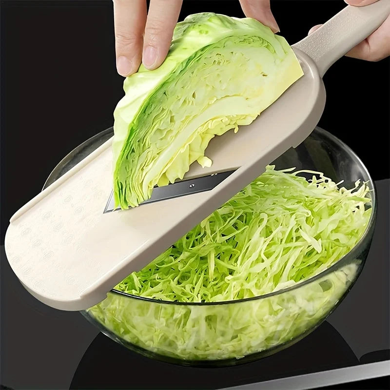 1-Piece Vegetable Slicer and Shredder, Dual-Purpose Tool for Cabbage, Vegetable Salad, Purple Cabbage, and Cabbage Shredding Tool Peaceful Pleasures Health and Wellness