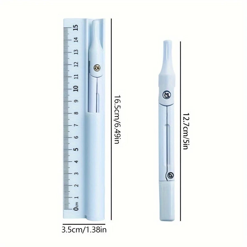 Multi Functional Compass Ruler Pencil Three One Student Specific Exam