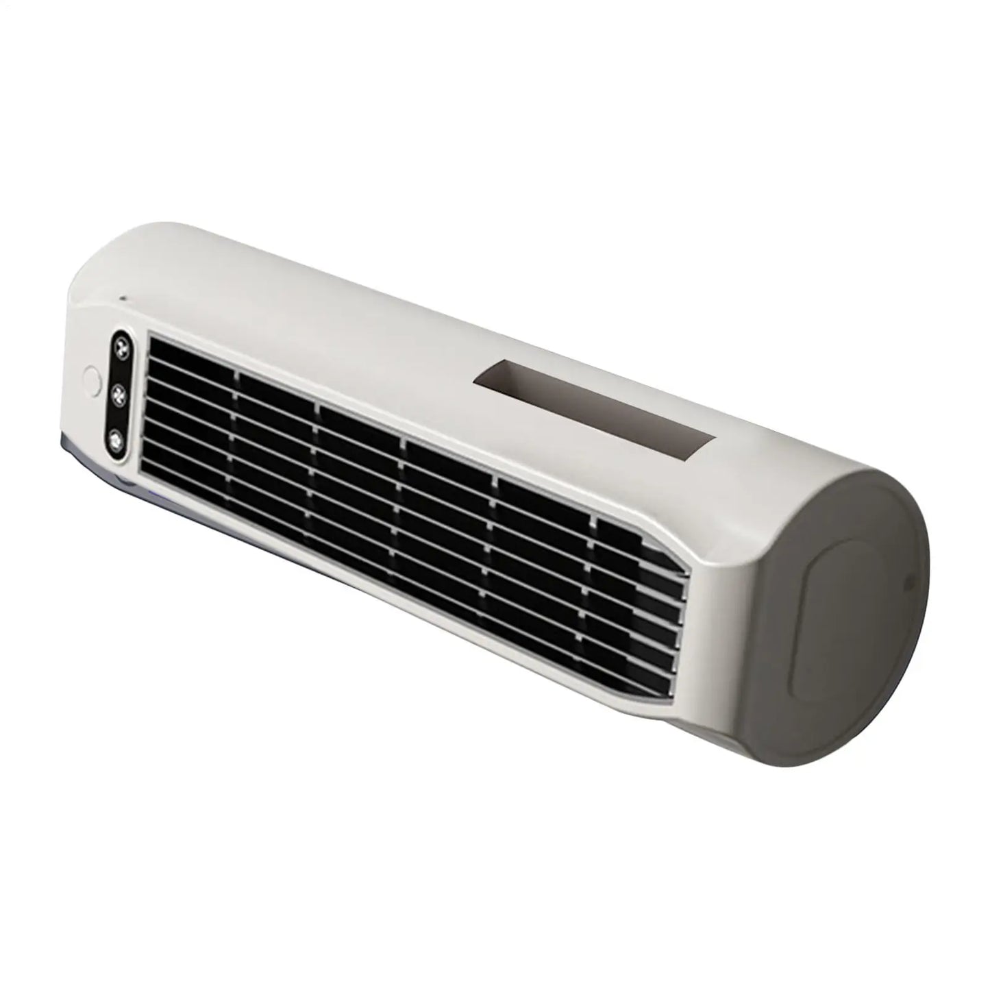 Portable Rechargeable Tower Fan – 3-Speed Silent Desktop Cooler