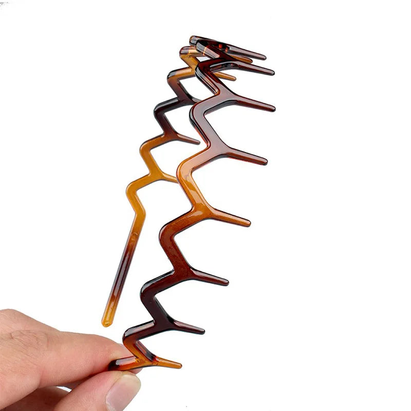 Anti Slip Toothed Headband Korean Minimalist Bangs Broken Hair