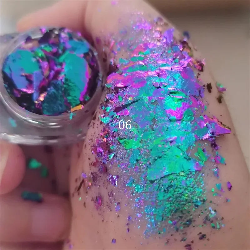 Holographic Duochrome Eyeshadow | MultiChrome Shifting Pigment