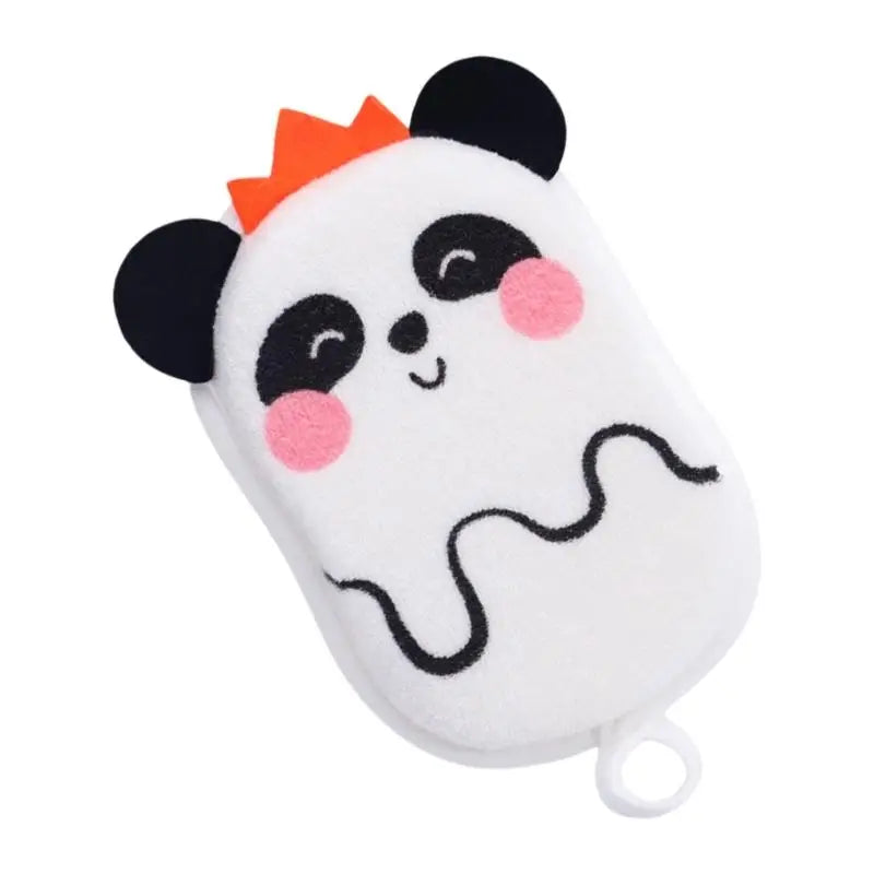 Cartoon Baby Bath Sponge | Soft & Gentle for Newborns 0–3Y