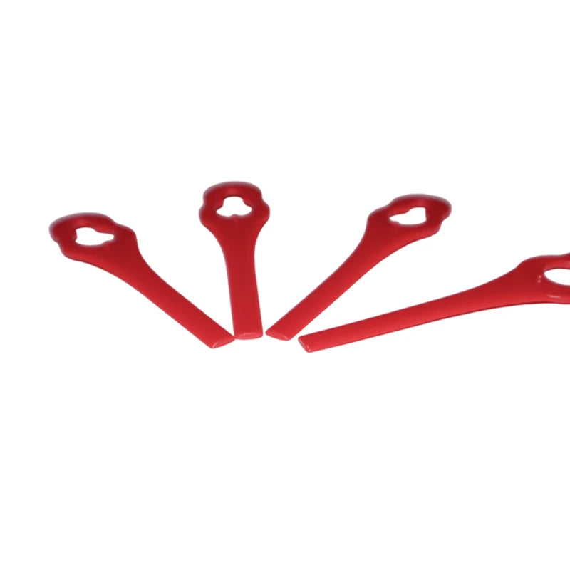 Red Replacement Trimmer Plastic Blade Florabest Grass Brushcutte LIDL