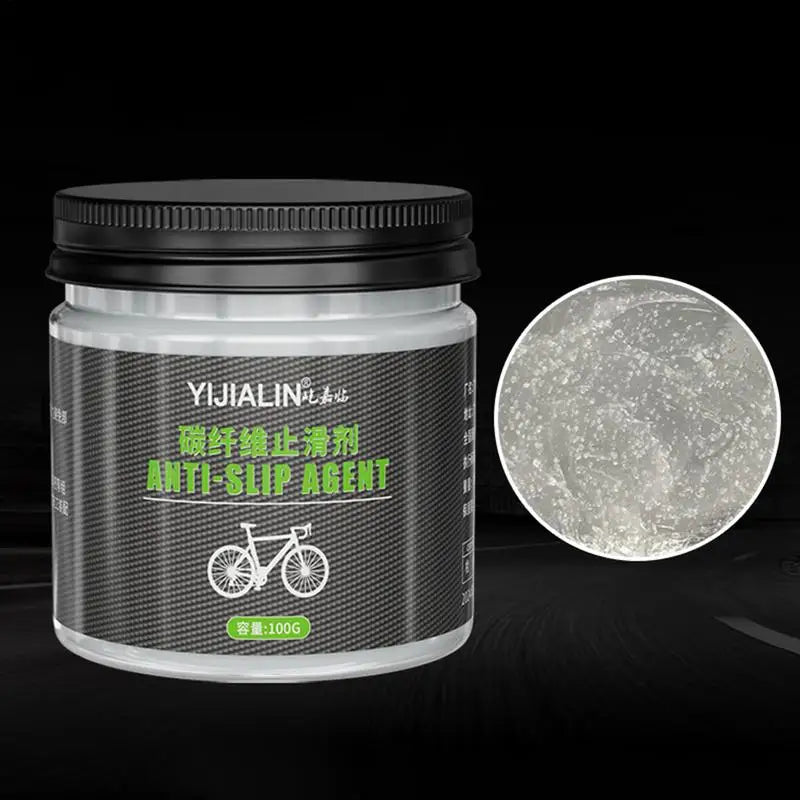 100g Carbon Fiber Anti Slip Paste Lubricant Multifunctional Bicycle Carbon Grease Bicycle Assembly Grease Anti Slip Paste Peaceful Pleasures Health and Wellness
