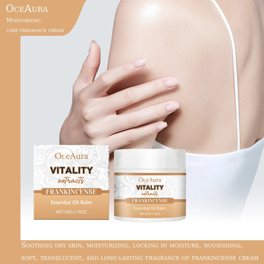 OceAura Frankincense Moisturizing Body Cream | 50g Dry Skin Body Moisturizing Cream Peaceful Pleasures Health and Wellness