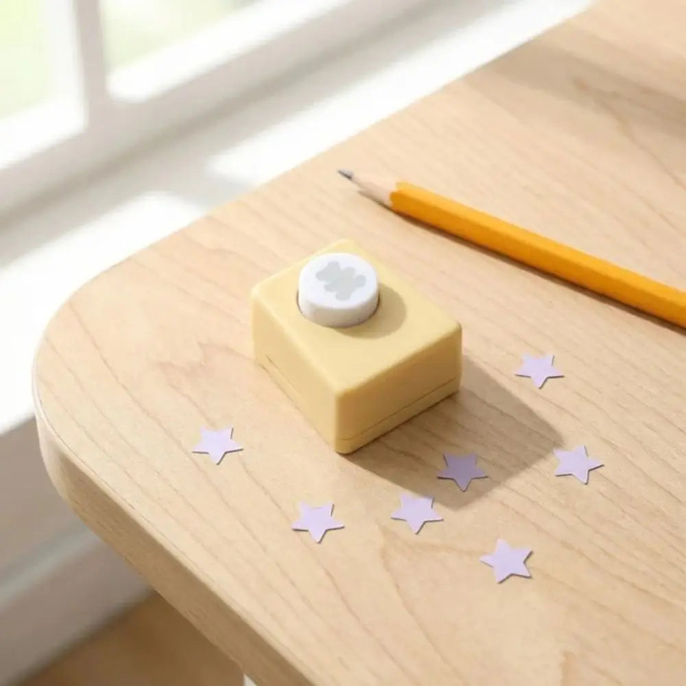 Stamp Shape Stamp Border Punch Hole Puncher Punches Maker Embossing Machine Paper Cutting Labor Saving Toothed Puncher Embosser Peaceful Pleasures Health and Wellness