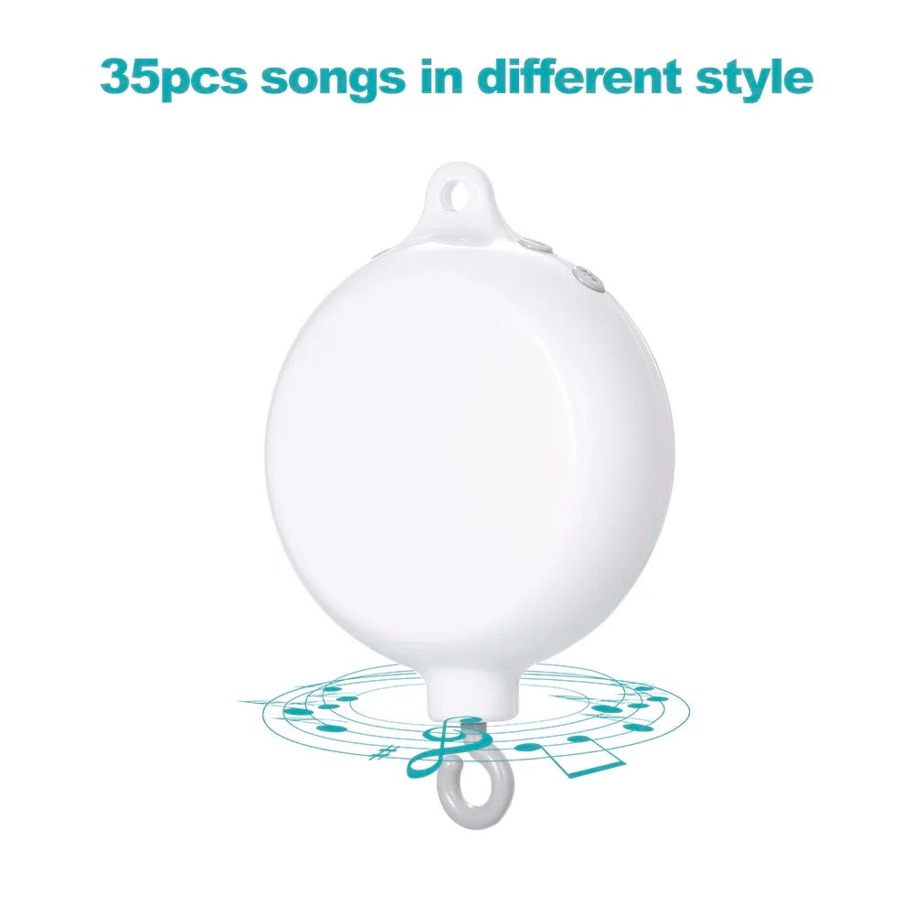 Musical Mobiles 35 Songs Music Box Remote Control Movement Bells