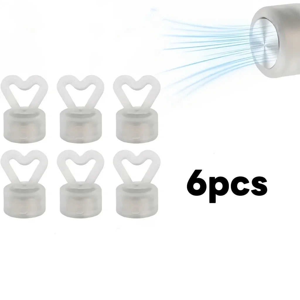 6 Reusable Heart-shaped Balloon Weights Wedding Birthday Party Decor
