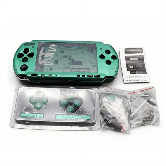 PSP 3000 Full Replacement Housing Shell Kit with Buttons & Screws Console Repair Kit Oasis Select