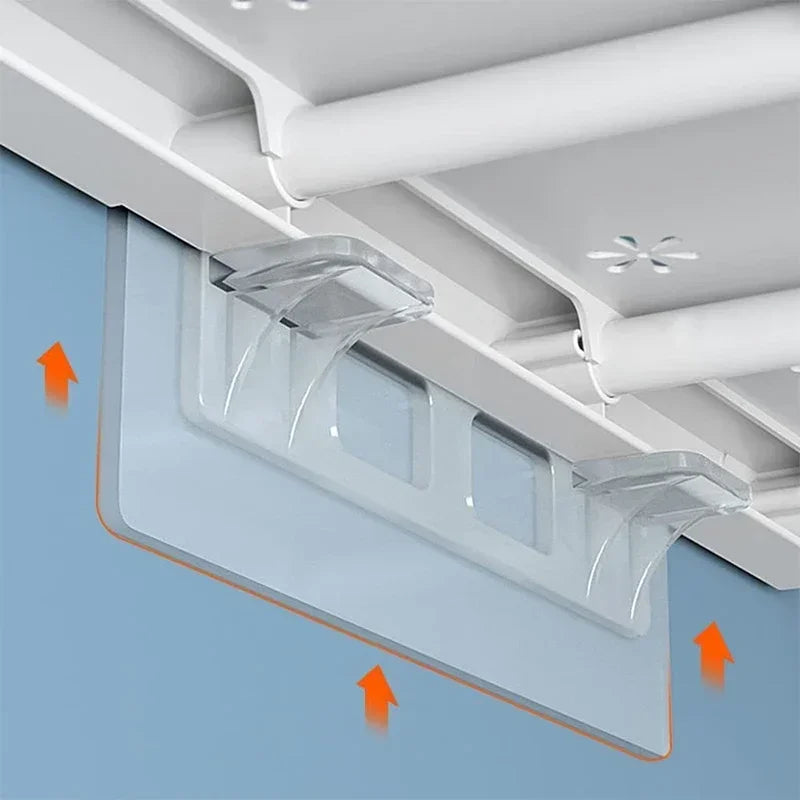 Cabinet Shelf Support Brackets – Non-Marking Adhesive, 6 or 12pk