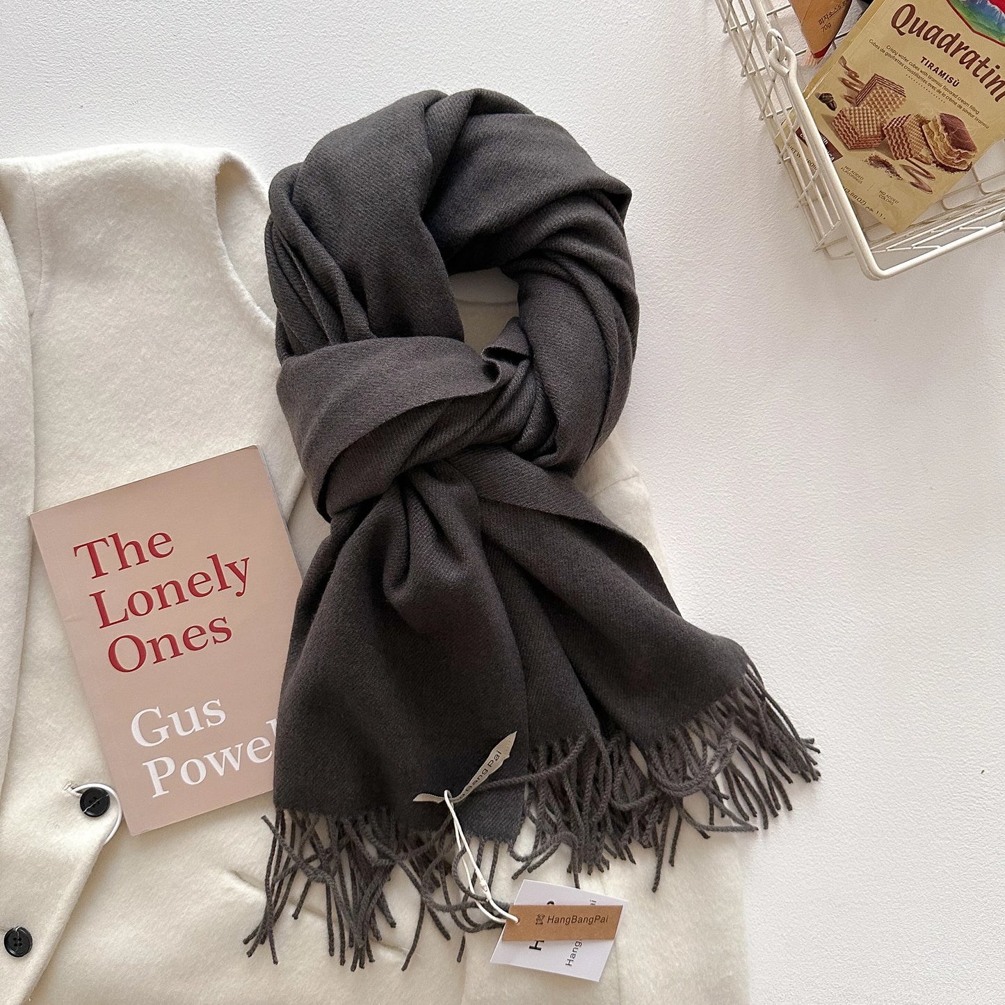 Women's Long Knit Winter Scarf – Shawl Wrap & Pashmina