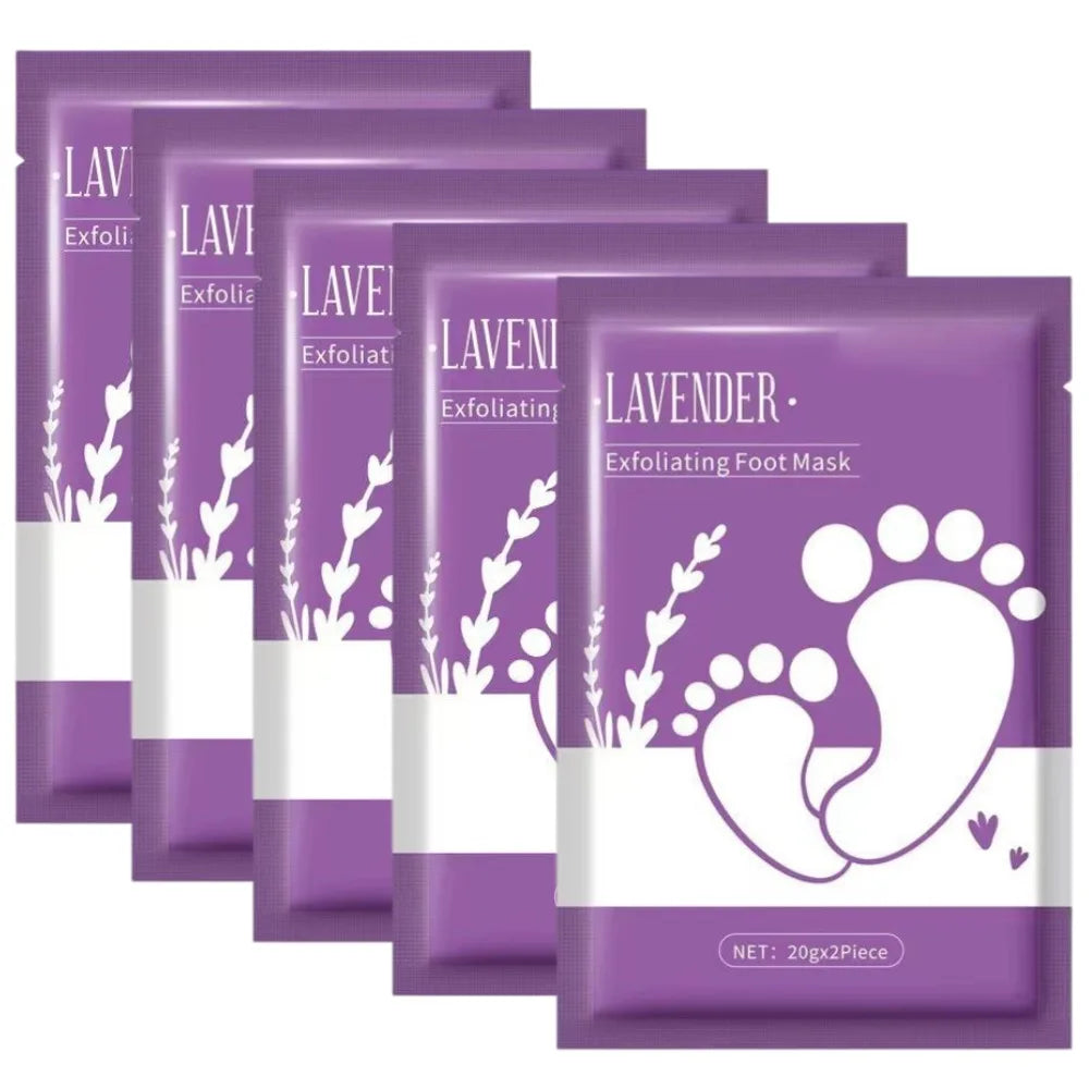 Lavender Exfoliating Foot Mask – Moisturizing & Smoothing