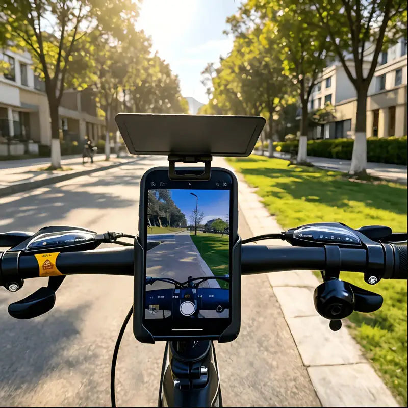 Foldable Cell Phone Sun Shade Visors Multi‑Angle Anti‑Glare Screen Hoods Car Navigation Fishing Live Stream Mobile Sun Shield Peaceful Pleasures Health and Wellness