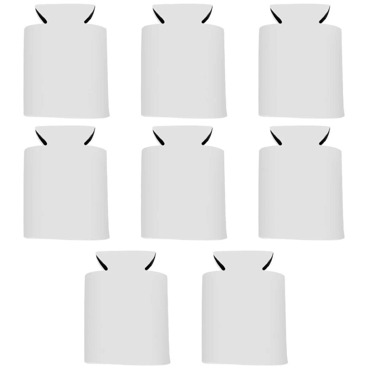 8Pcs Can Coolers, Collapsible Soda Cover Coolies, Sleeves for Weddings, Bachelorette Parties, Multicolor Peaceful Pleasures Health and Wellness Ivory