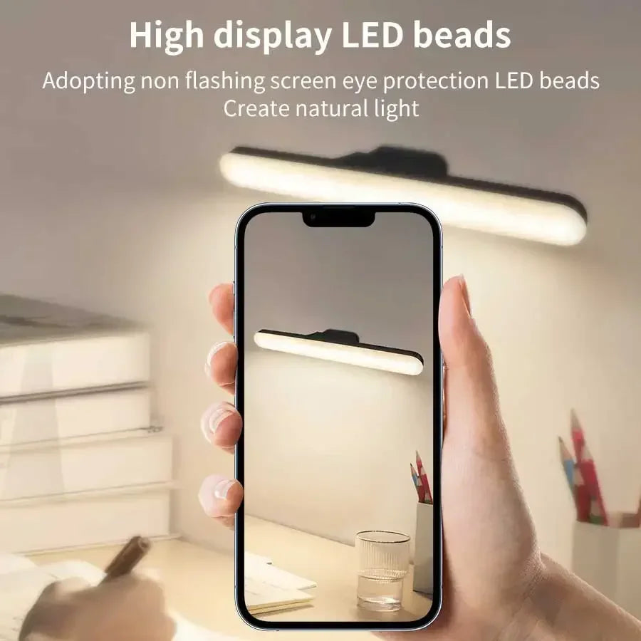 LED Vanity Mirror Light USB Rechargeable Dimmable Magnetic Lamp