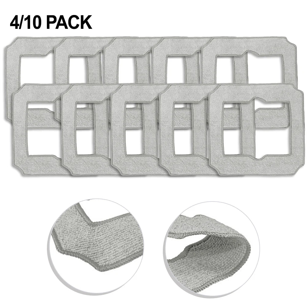 4 Mopping Pads ECOVACS WINBOT MINI Automated Window Cleaner Parts Mop