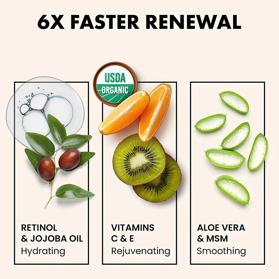 Super 120ml Vitamin C Serum Anti-aging Whitening Serum Oil Facial Serum Timeless Face Serum Anti-wrinkle For Face Dark Spots Peaceful Pleasures Health and Wellness