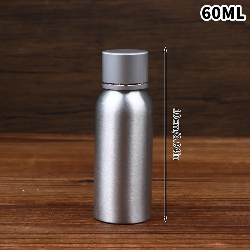 Refillable Aluminum Cosmetic Travel Bottle | 30–250ml Sizes