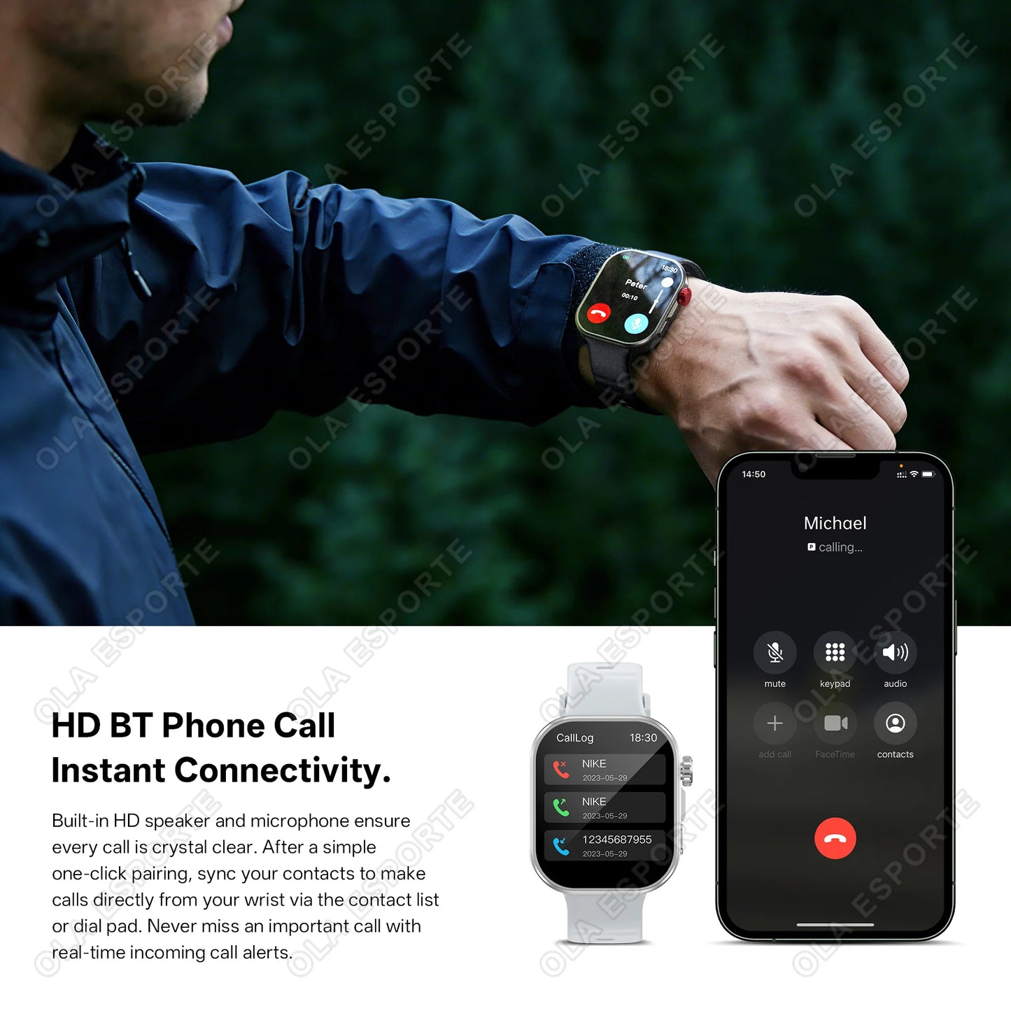 HW12 Bluetooth Smartwatch | Calling, Multi-Sport & Health Tracking