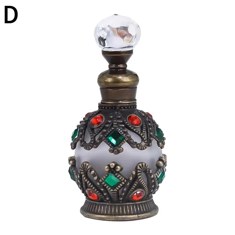 Crystal Vintage Refillable Perfume Atomizer Bottle 5–25ml