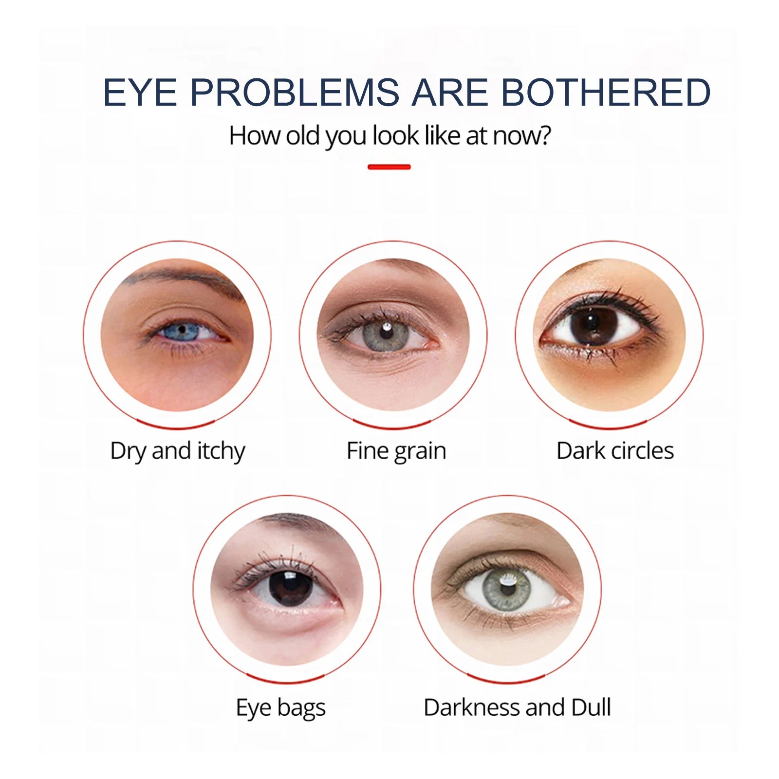 Retinol Eye Cream Fade Eye Bags Smooth Wrinkles Reduce Dark Circles Lift Firm Skin Hydrate Nourish Men Daily Use Eye Firm Cream Peaceful Pleasures Health and Wellness