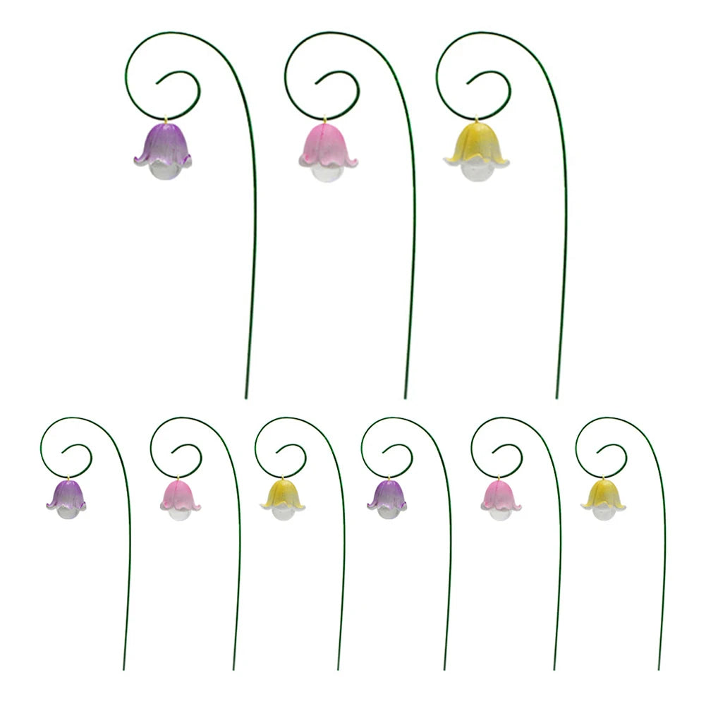 No Fade Resin Flower Pick Stand | Fairy Garden Decor