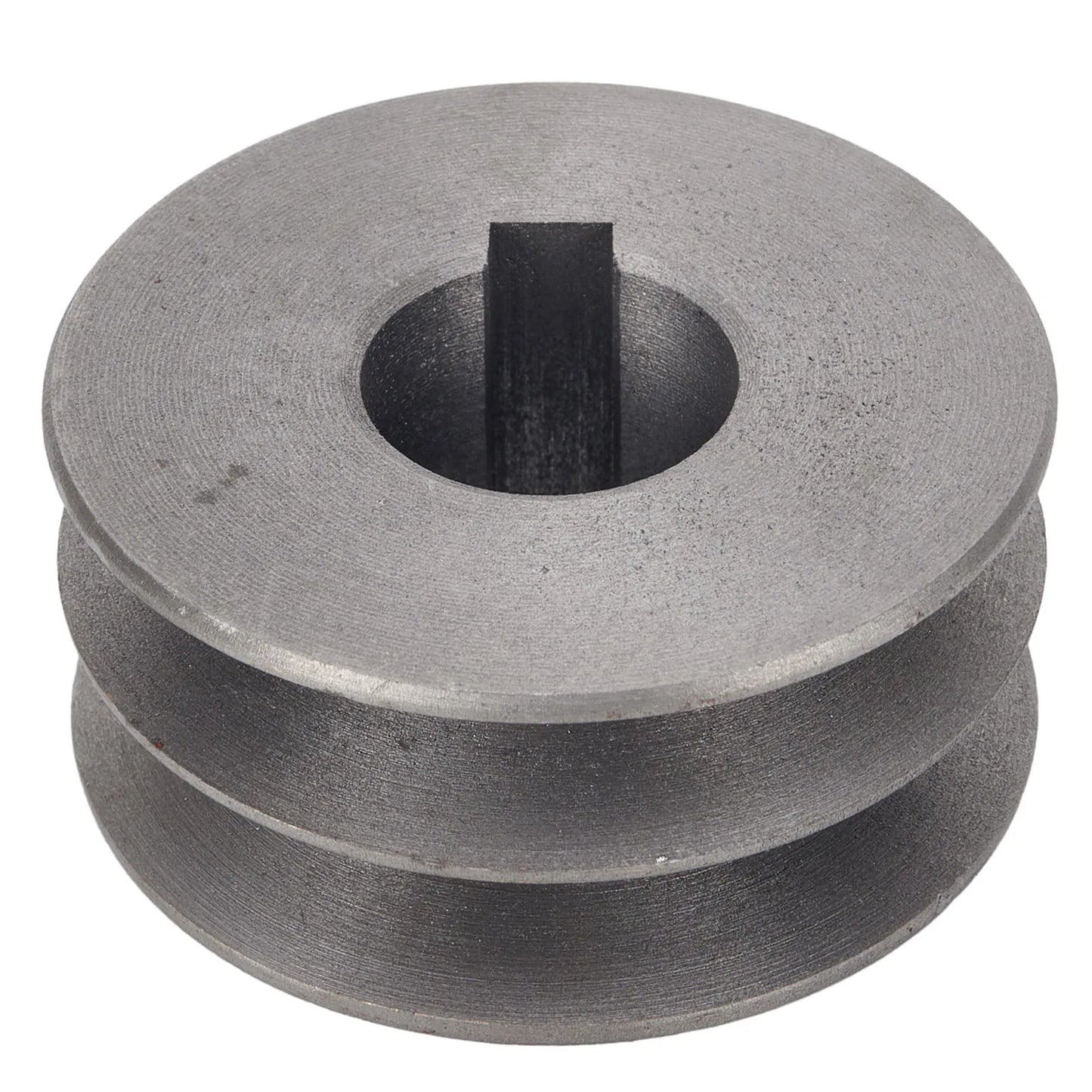 Cast Iron Double Groove A-Type V-Belt Pulley 50mm–100mm
