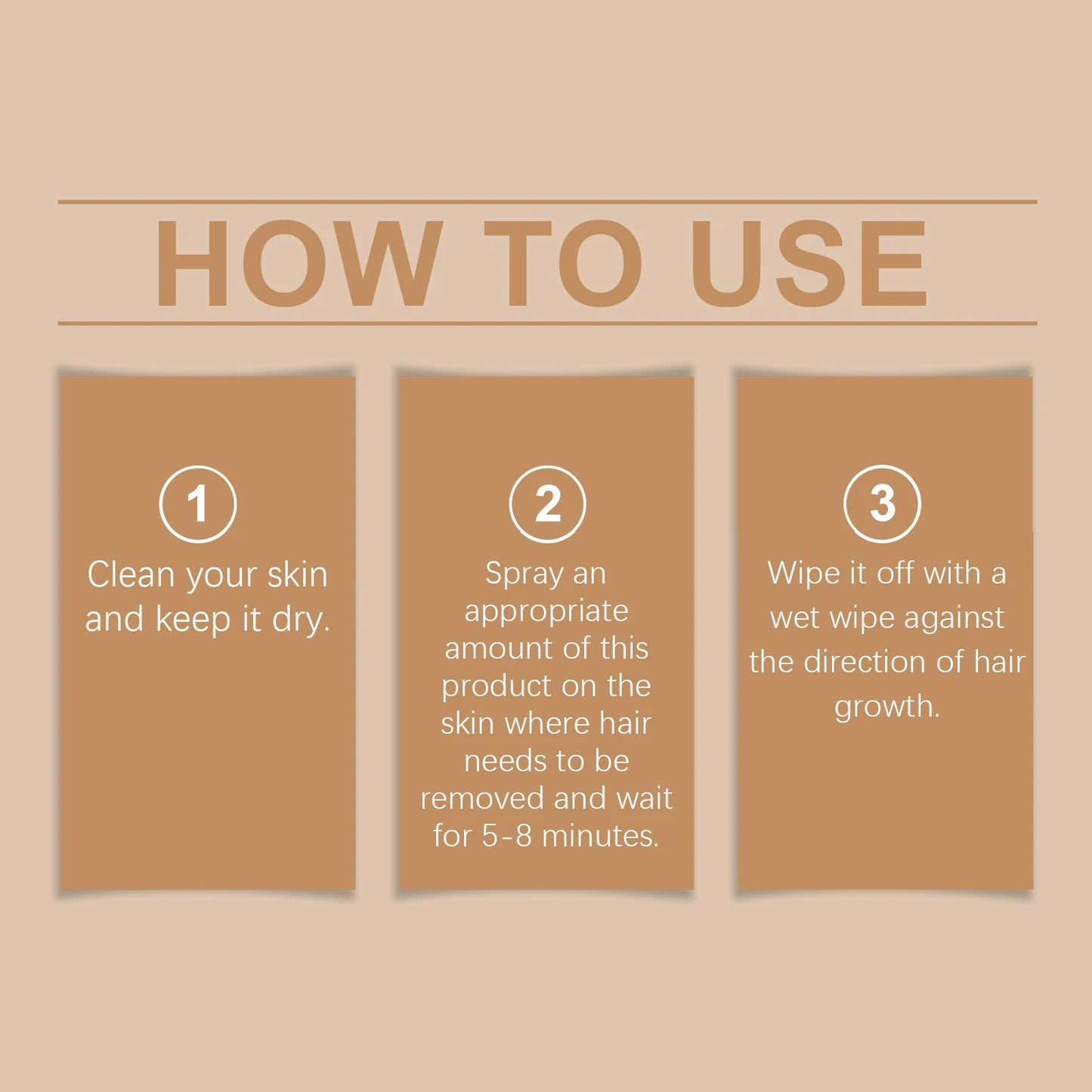 Painless Hair Removal Spray Full-Body Hair Growth Inhibition Soothing Redness Smoothing Soft Hydrating Gentle Hair Removal Spray Peaceful Pleasures Health and Wellness