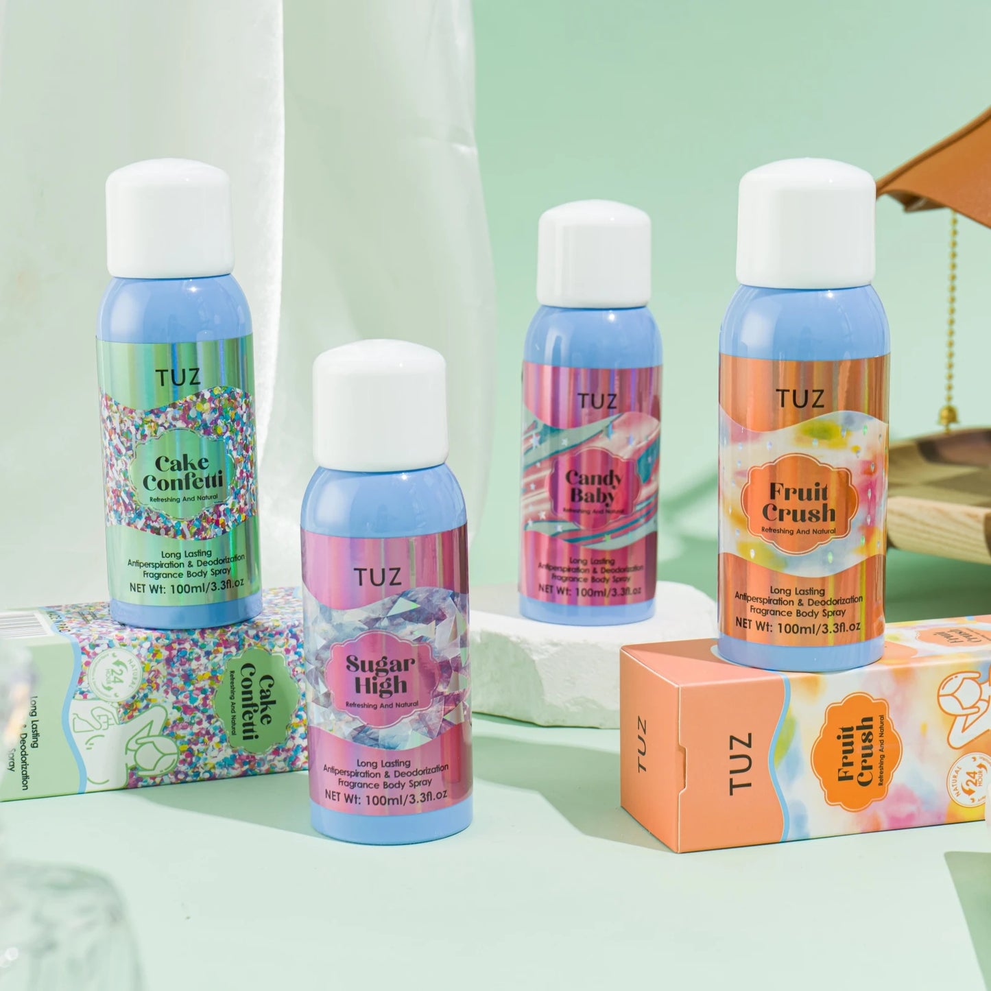 Long Lasting Deodorant Spray for 24-Hour Freshness