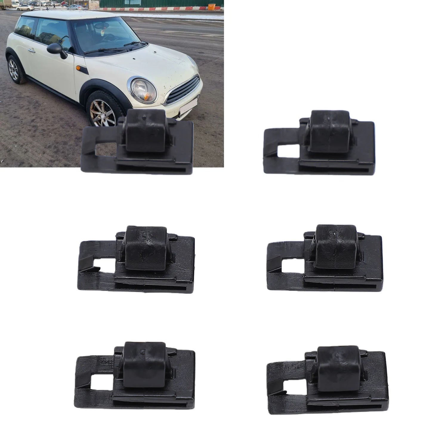 MINI R55 R56 R57 R58 R59 Front Grille Clips 6-Pack | 51132754667